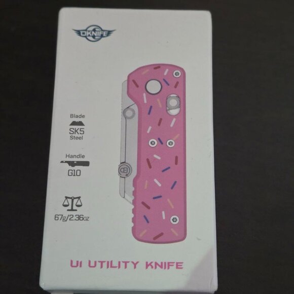 Oknife Otacle U1 Folding Utility Knife - Doughnut Edition - Picture 4 of 7